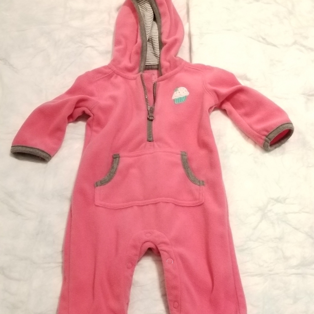 Hoodie Fleece Body Suit